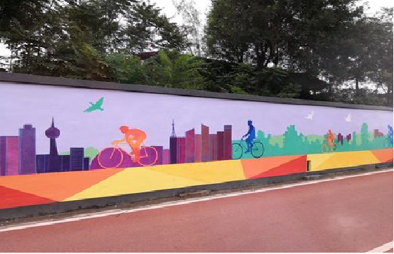 织金墙体彩绘-围墙