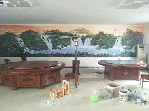 织金墙绘-写实风景