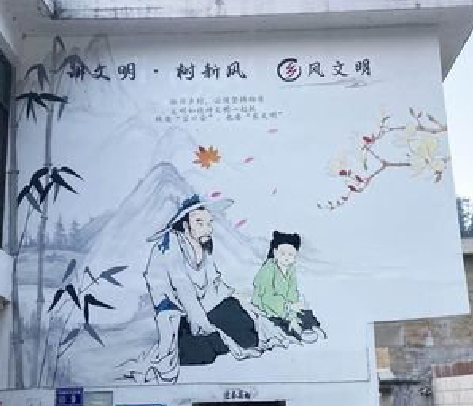 织金分享几个墙绘保养知识。