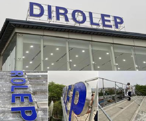 织金楼顶发光字安装的注意事项。